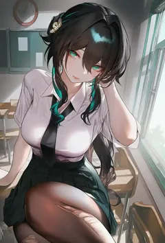 顔情老师的诱人小腿 封面